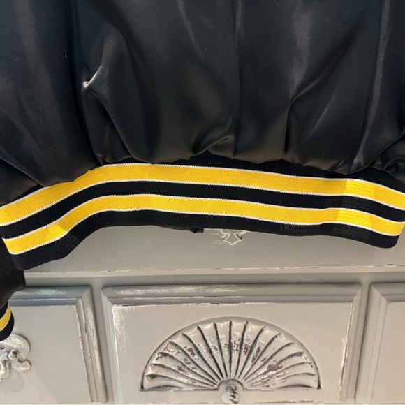 Vintage 80s Swingster Colorado University Satin Bomber Jacket SIZE: L - Picture 5 of 6